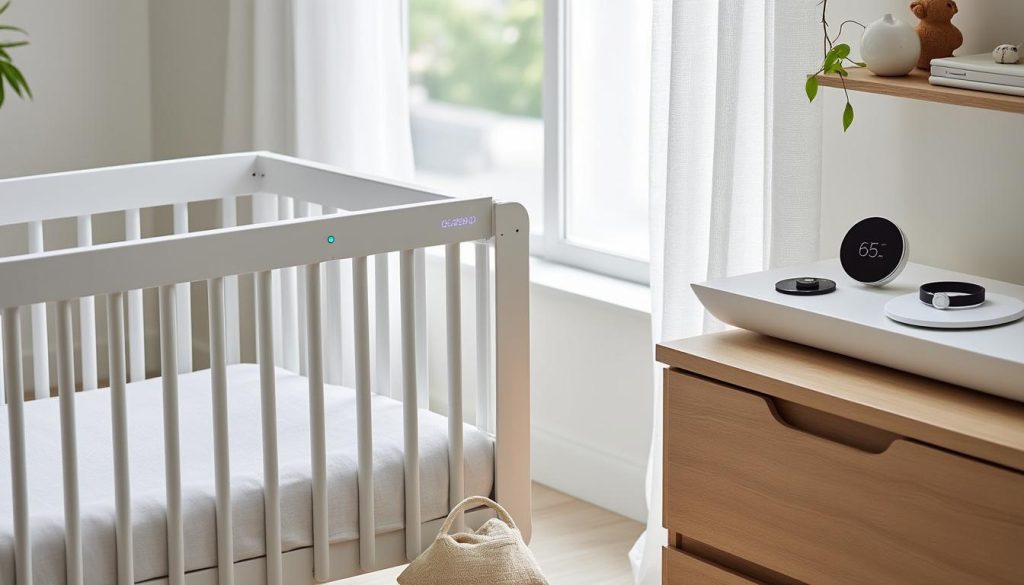 découvrez notre sélection d'objets connectés innovants pour suivre la croissance de bébé en temps réel et assurer son bien-être au quotidien.