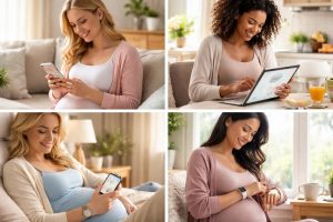 découvrez comment les futures mamans suivent leur grossesse grâce à doctissimo, babycenter et aux montres connectées pour un accompagnement personnalisé et connecté.