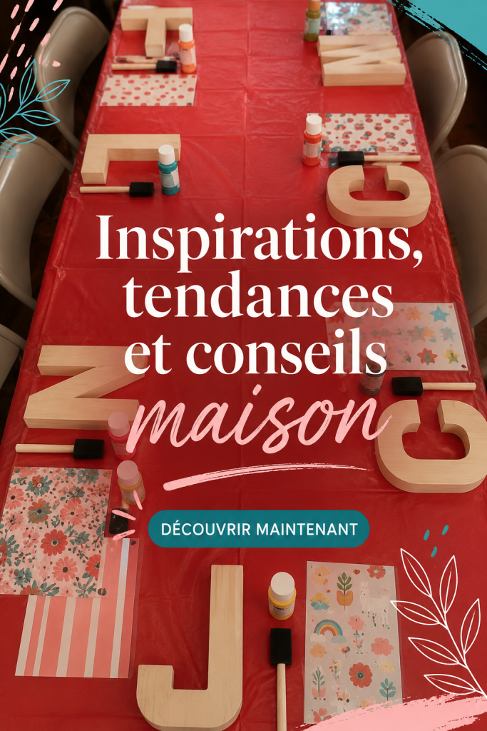 Maison chaleureuse avec une décoration moderne et accueillante