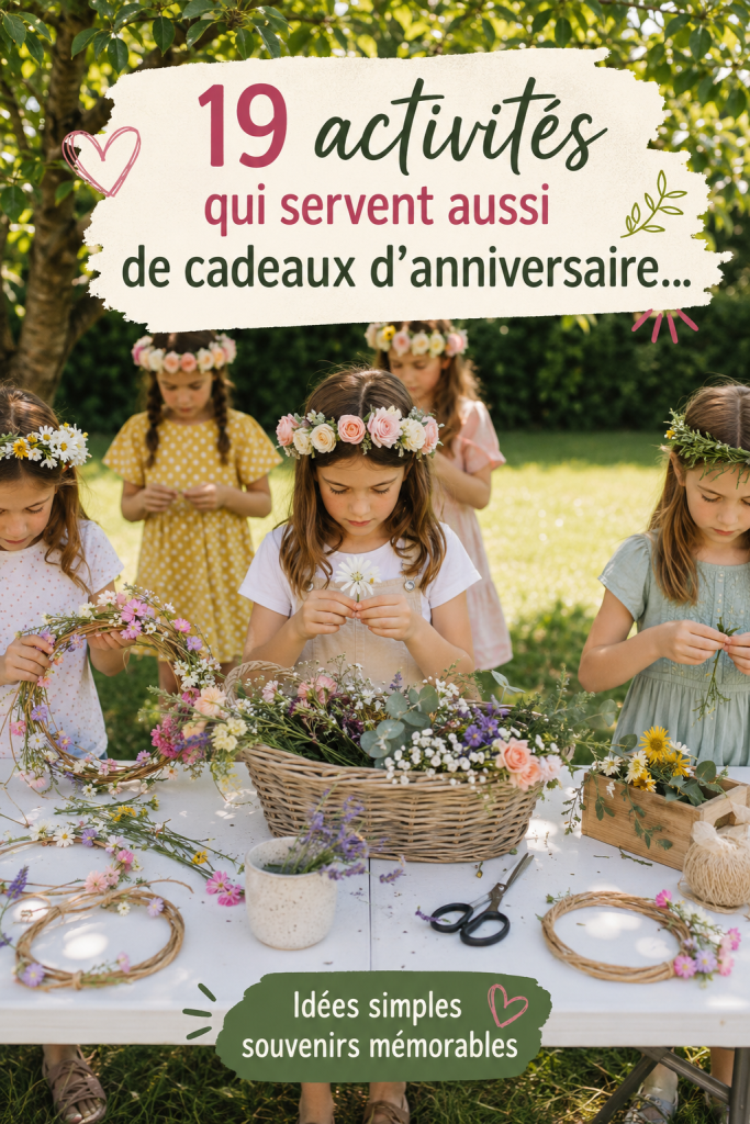Une famille souriante célébrant un anniversaire avec des activités amusantes.