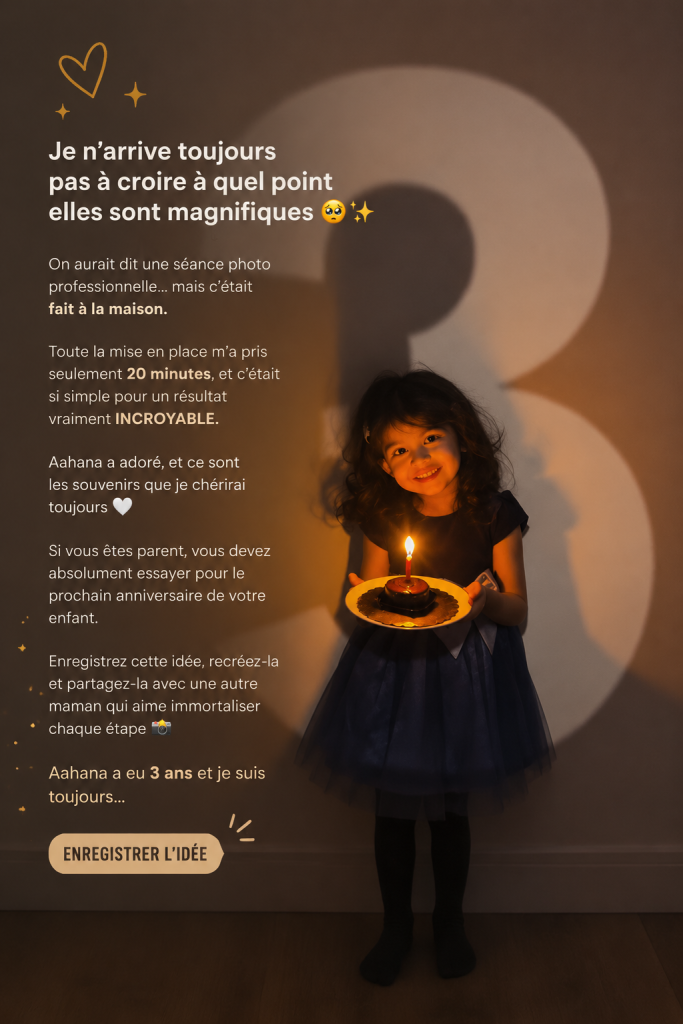 Mise en scène d'une fête d'anniversaire d'enfant décorée chez soi.