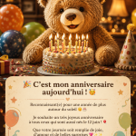 Fête d'anniversaire joyeuse avec décoration colorée