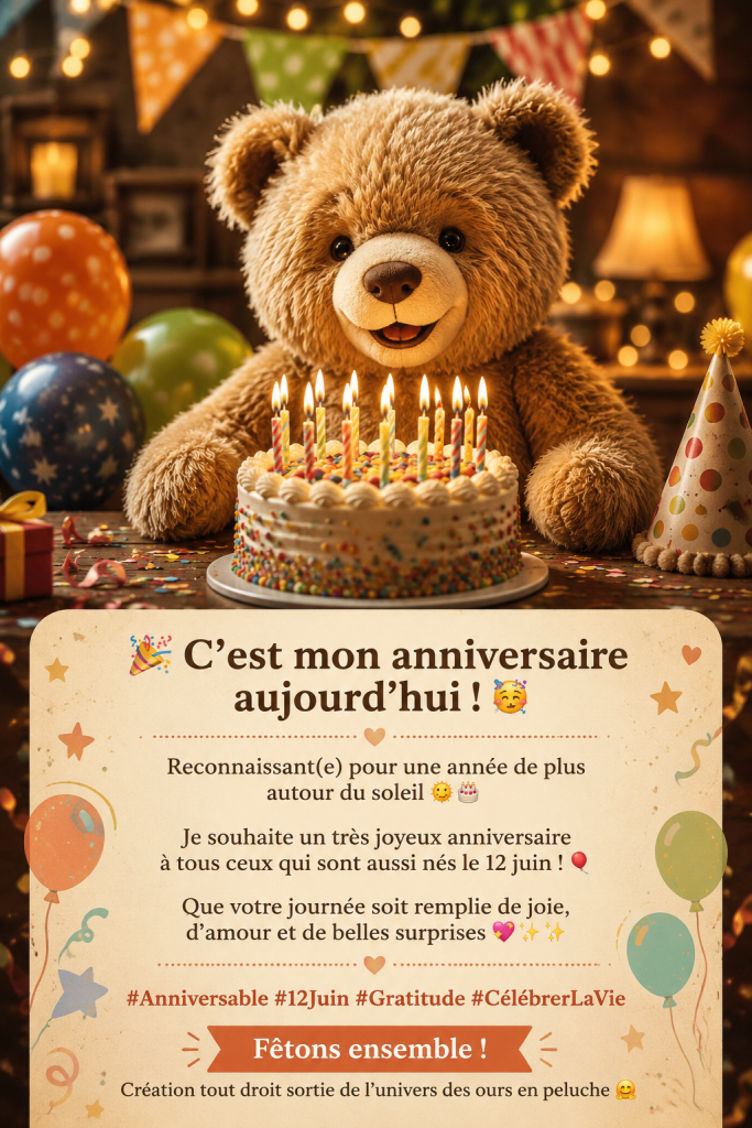 Fête d'anniversaire joyeuse avec décoration colorée