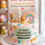 Un anniversaire d'enfant festif avec une décoration colorée.