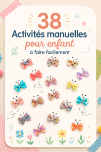 Une sélection d'activités manuelles créatives pour enfants.