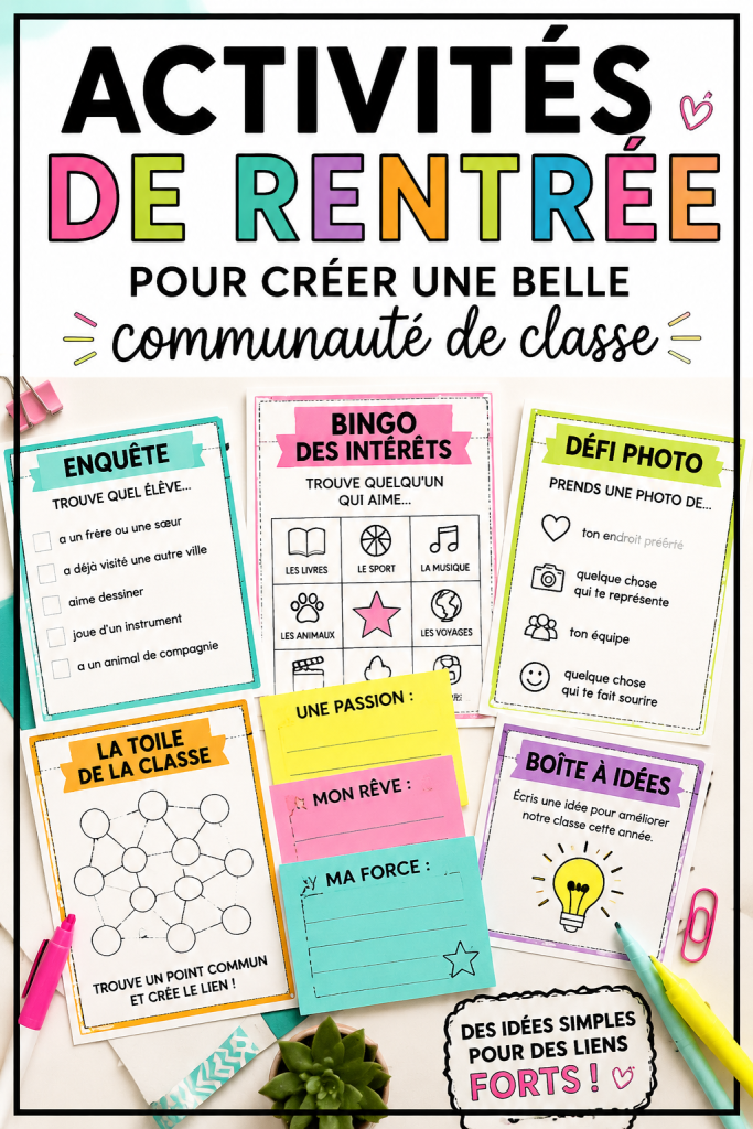 Des élèves engagés dans une activité de classe