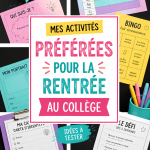 Activités de rentrée scolaire pour enfants, favorisant plaisir et apprentissage