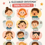 Affiche d'humeur positive à télécharger, décorant un mur intérieur