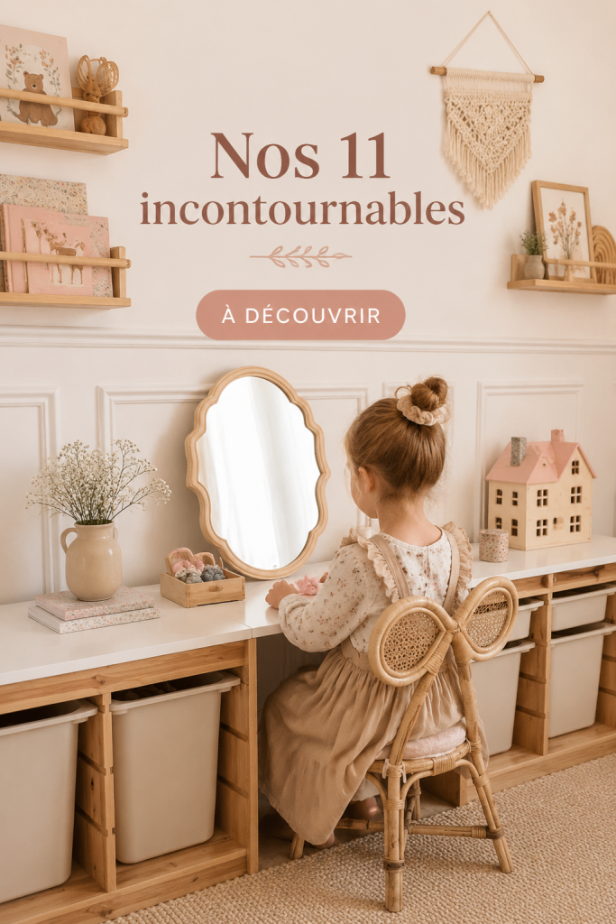 Une chambre d'enfants colorée et accueillante avec des motifs ludiques.