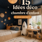 Chambre d'enfant colorée avec des décorations amusantes et des jouets