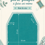Un Mei Tai porte-poupée fabriqué à la main, décoré de motifs colorés et de tissu doux.