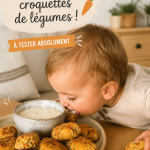 Tots de légumes croustillants sur un plat, prêts à être dégustés.