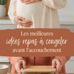 Bols de repas congelés prêtes pour la congélation, avec des étiquettes claires.