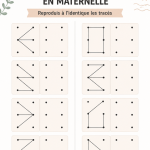 Une salle de classe maternelle bien structurée avec des espaces de travail et de jeux.