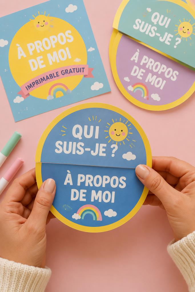 Modèle de présentation personnalisable à imprimer