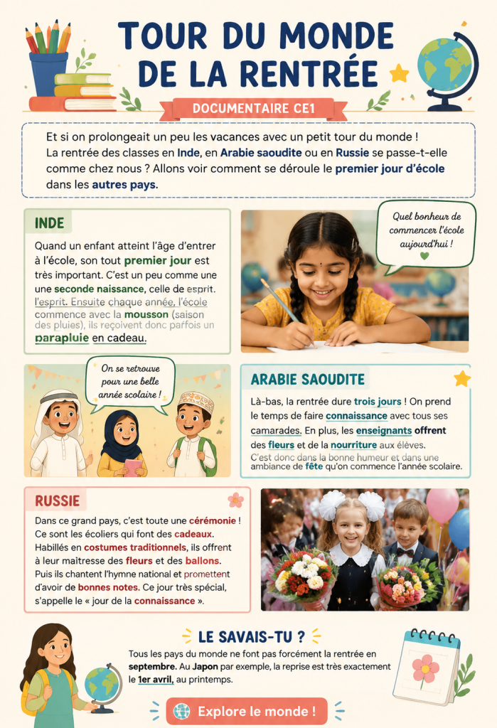 Un enfant curieux regardant un documentaire éducatif sur le monde