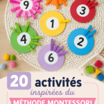 Un enfant s'amuse avec des matériaux Montessori pour l'apprentissage.