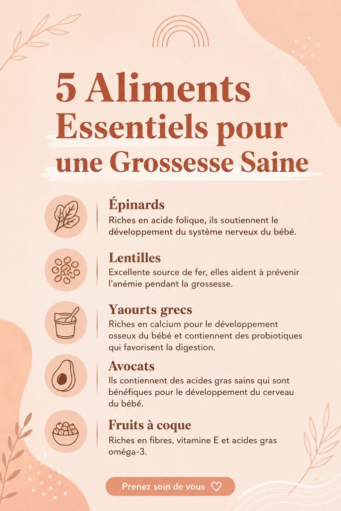 Assiette colorée pleine de fruits et légumes, symbolisant une alimentation saine pendant la grossesse.