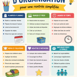 Astuces pour organiser la rentrée scolaire de manière efficace