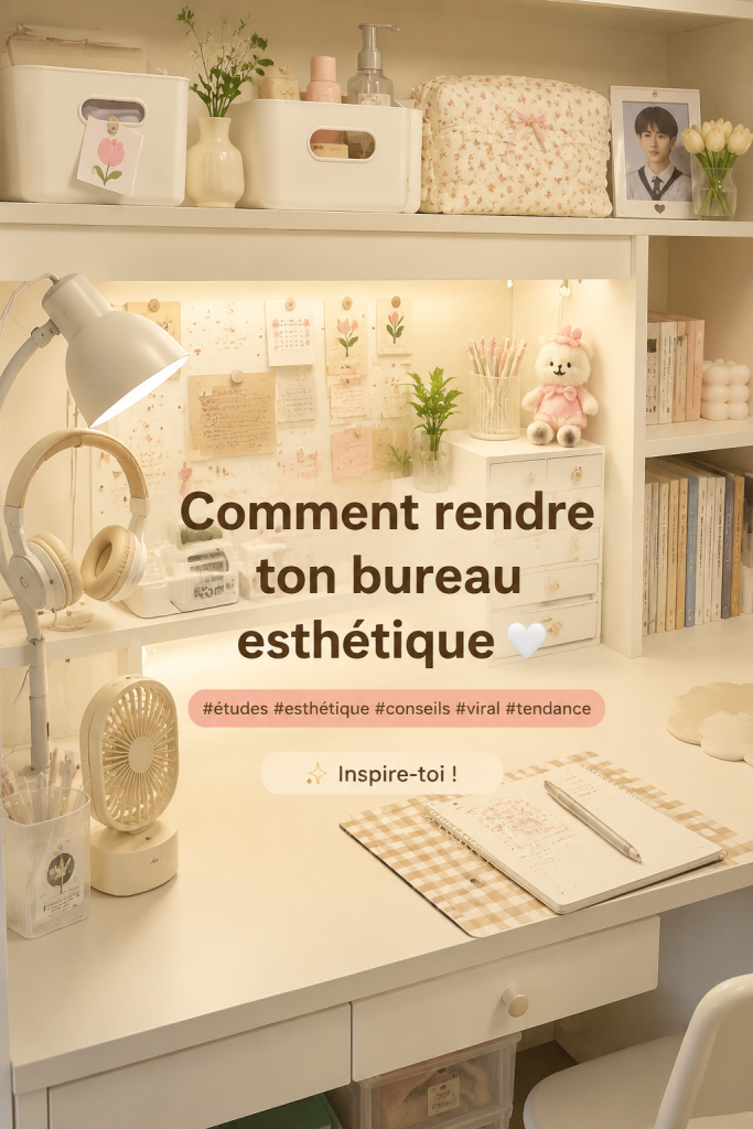 Bureau d'étude esthétique avec plantes et décor soigné