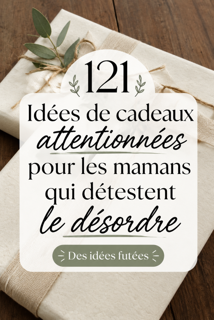 Une sélection de cadeaux minimalistes pour mamans