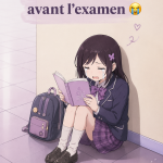 Image illustrant le concept de POV avant un examen, montrant une personne concentrée.