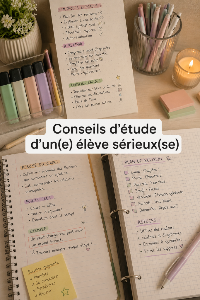 Un étudiant concentré en train d'étudier avec des livres et un ordinateur