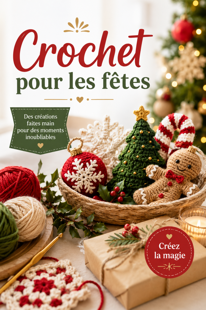 Projets en crochet pour les fêtes de Noël
