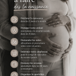 Une maman tenant son nouveau-né, rayonnante de bonheur