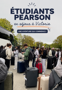 Une image des étudiants utilisant les ressources Pearson à Victoria.