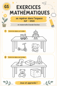 Enfant jouant avec des blocs pour apprendre la spatialité.