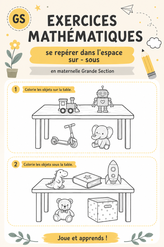 Enfant jouant avec des blocs pour apprendre la spatialité.