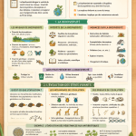 Fiches de révision sur la biodiversité et l'évolution sur un bureau d'études.