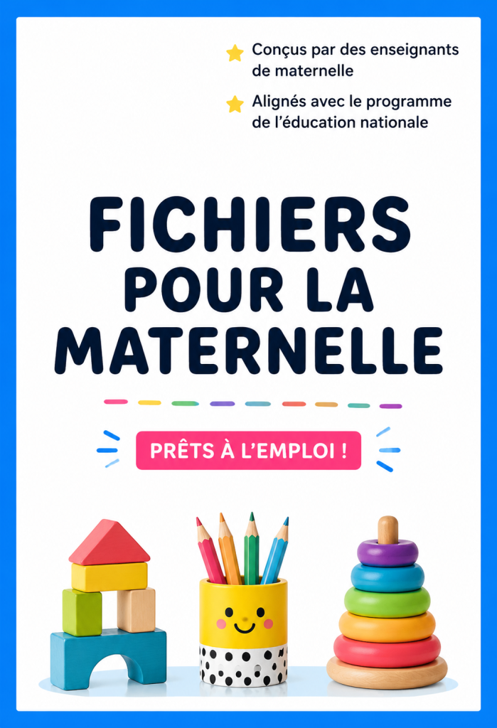 Exemple de fichiers pédagogiques pour enfants en maternelle