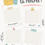 Un bureau bien organisé avec des fournitures scolaires prêtes pour la rentrée.