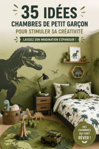 Chambre d'enfant décorée avec des couleurs vives et des illustrations stimulantes