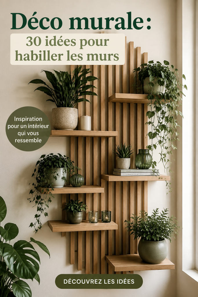 Un mur décoré avec des œuvres d'art variées et des couleurs chaleureuses