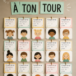 Un tableau d'affichage coloré pour la rentrée scolaire avec des idées créatives