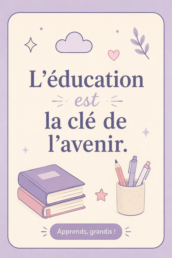 Un groupe d'enfants profitant d'un cours en plein air, illustrant l'importance de l'éducation.