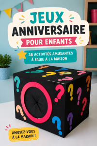 Enfants jouant ensemble à des jeux d'anniversaire à la maison.