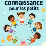 Un groupe d'enfants jouant à un jeu de connaissance dans un cadre éducatif.