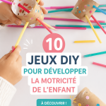 Des enfants s'amusant avec des jeux DIY pour développer leur motricité