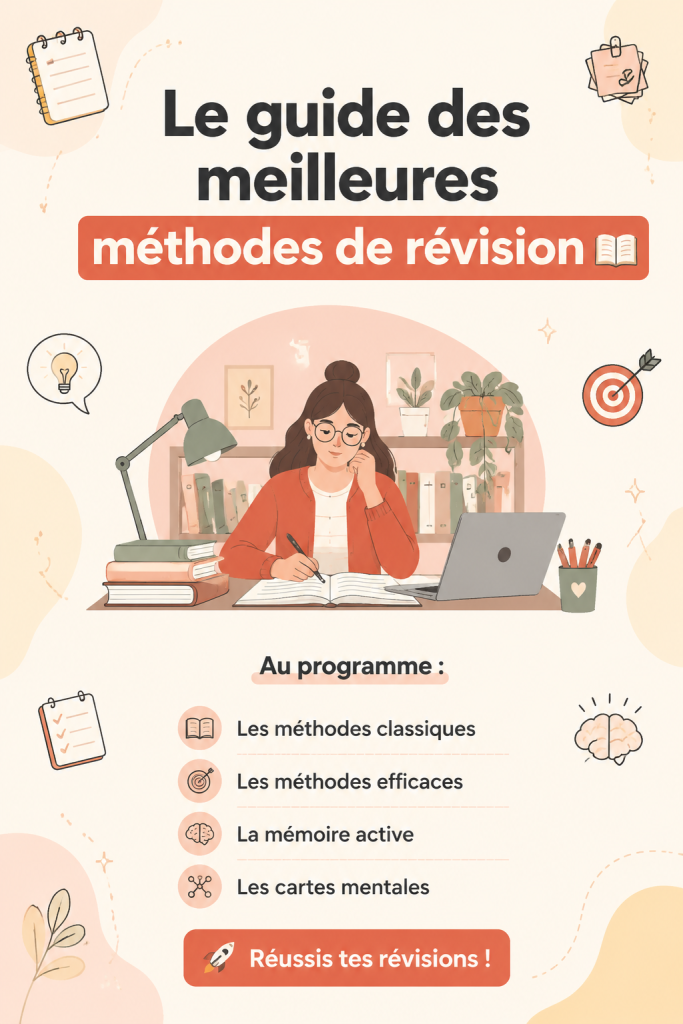 Un étudiant révisant avec des notes et des livres ouverts
