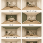 Un salon décoré avec des couleurs vives et chaleureuses, mettant en valeur la décoration intérieure moderne.
