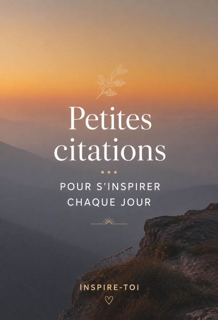 Des petites citations inspirantes écrites sur des cartes colorées sur une table