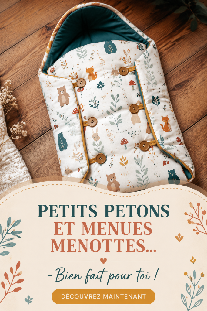 Image de petits petons accueillants sur un tapis douillet