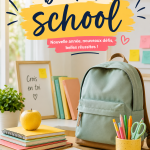 Des fournitures scolaires et des livres prêts pour la rentrée scolaire 2023, prêts à être utilisés.