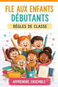 Enfants en classe FLE respectant les règles d'apprentissage