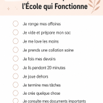 Une maman organisant une routine agréable après l'école avec ses enfants.