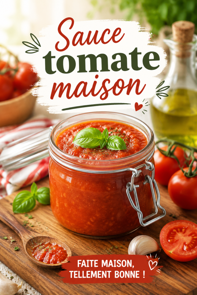 Une belle assiette de pâtes avec de la sauce tomate maison